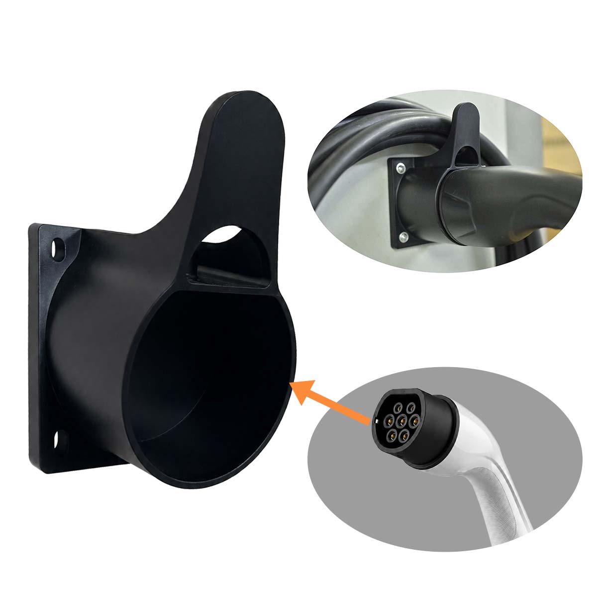 Ev Charging Cable - Electric Vehicle Charging Cable Holder For