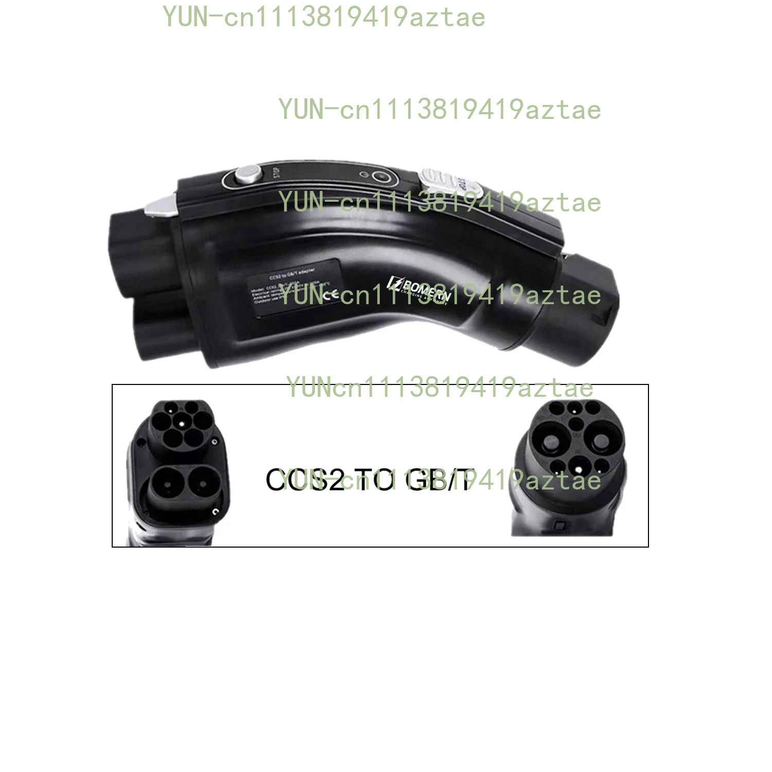 200A CCS1 CCS2 to GB/T DC Fast - огляд і ціна Gb/T To Ccs2 200A Fast Charging Adapter