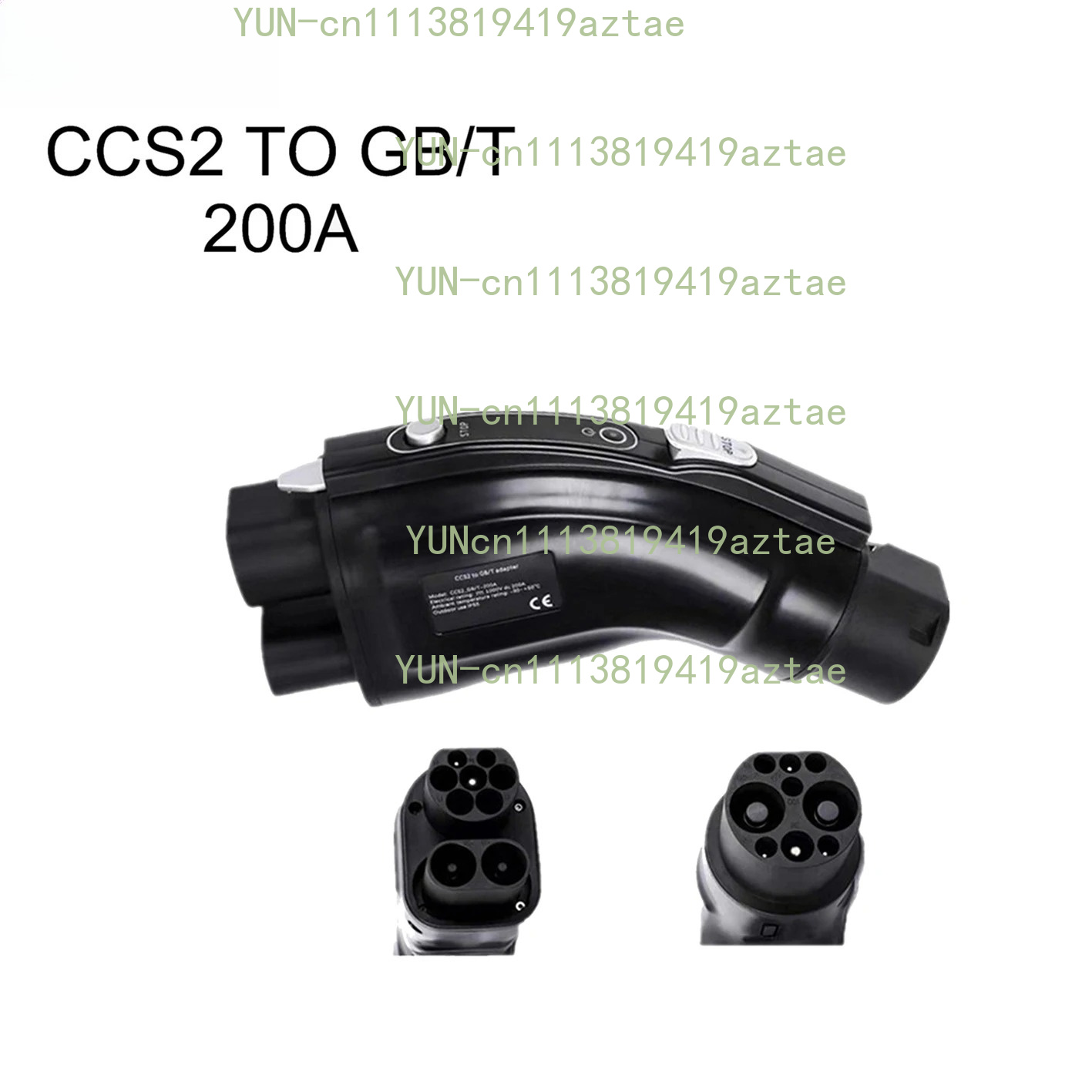 200A CCS1 CCS2 to GB/T DC Fast - огляд і ціна Gb/T To Ccs2 200A Fast Charging Adapter
