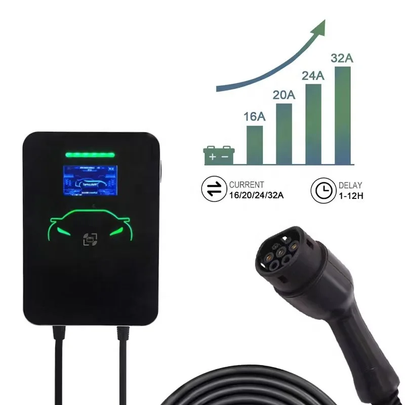 Smart 11kw 22kw Type 2 Type 1  - огляд і ціна Ev Charging Pile