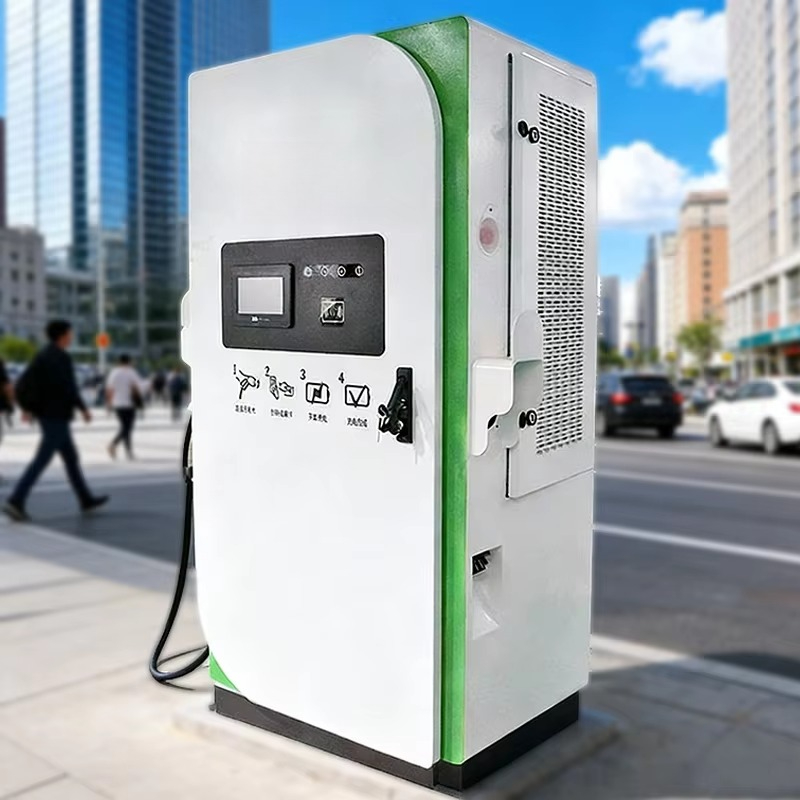 60kw  CCS2+CHAdeMO OCPP Fast C - огляд і ціна Ev Charger