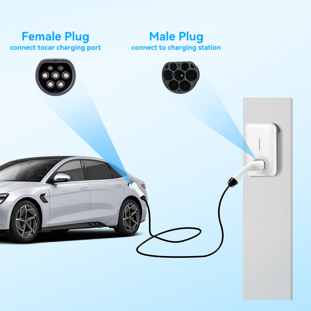 IPENGEN 16A 32A 11kW Type 2 to - огляд і ціна Ev Charging Cable