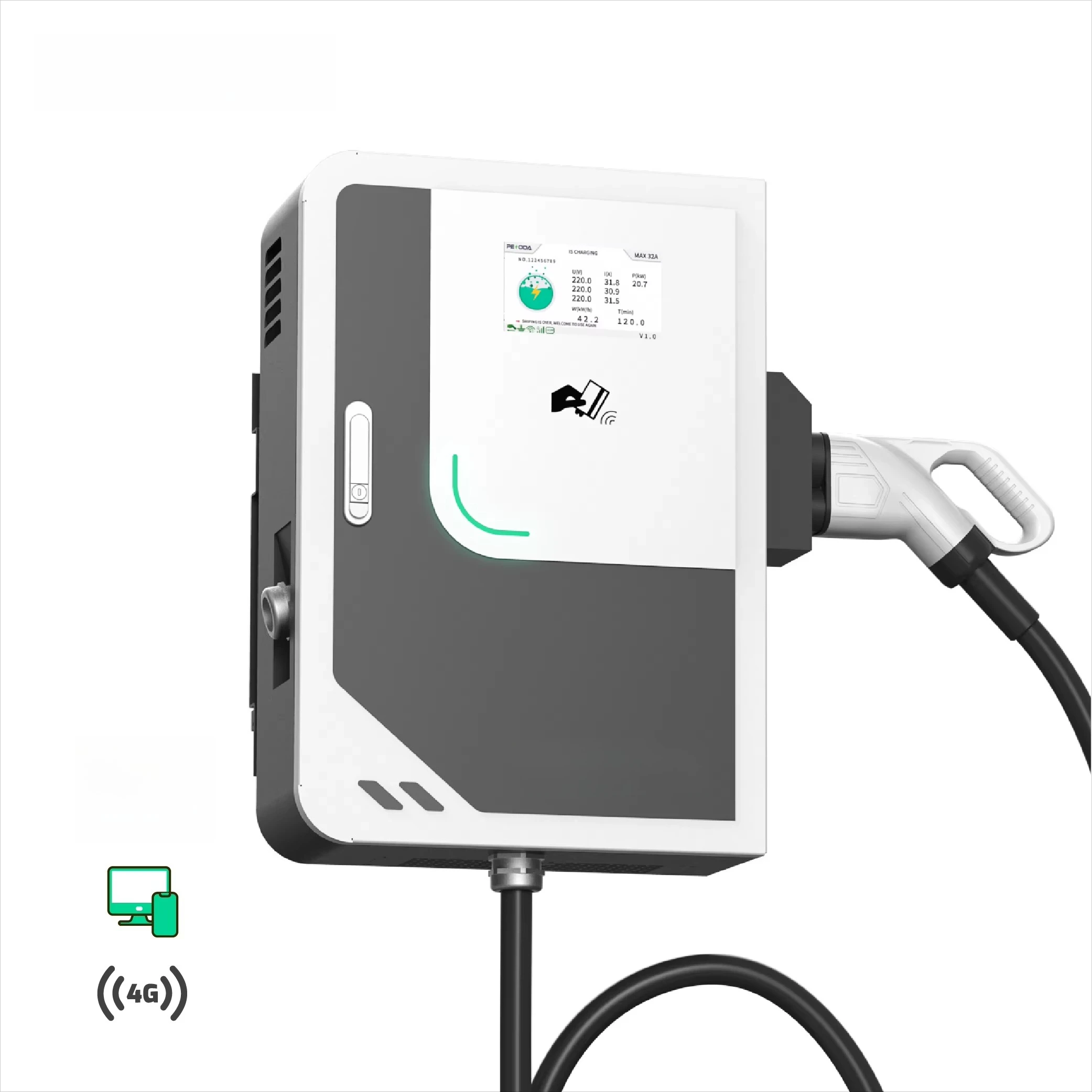 Penoda DC Wallbox Car Charger  - огляд і ціна Dc Fast Charger 30Kw Wallbox Commercial