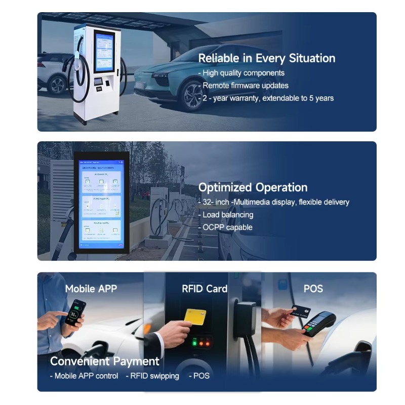 Eondrive Advertising Screen DC - огляд і ціна Ev Charging Pile
